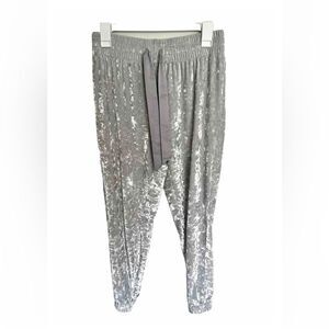 Victoria’s Secret Pajamas Pants Soft feminine silver gray Velvet  Women’…